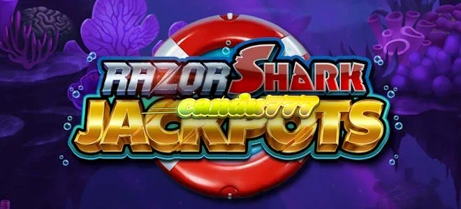 Tampilan visual bawah laut dalam permainan slot Razor Shark Jackpots