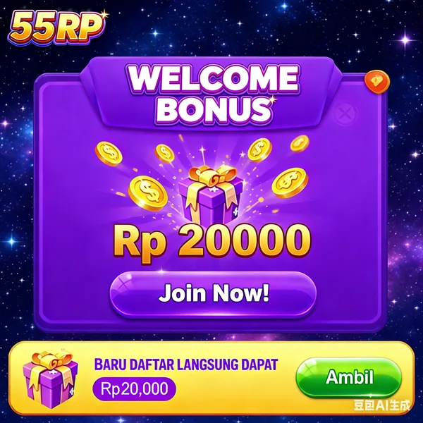 55RP Bonus Member Baru 100%
